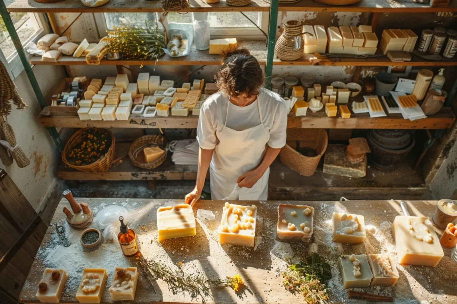 Artisanat bio : la fabrication de savon artisanal sur l’île de Ré, en Charente-Maritime, France