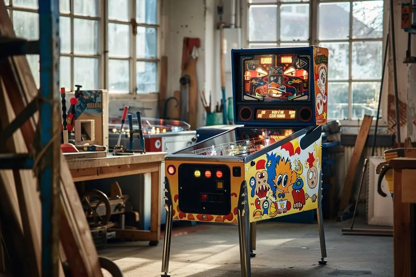 Comment construire un flipper grandeur nature vintage inspiré des casinos
