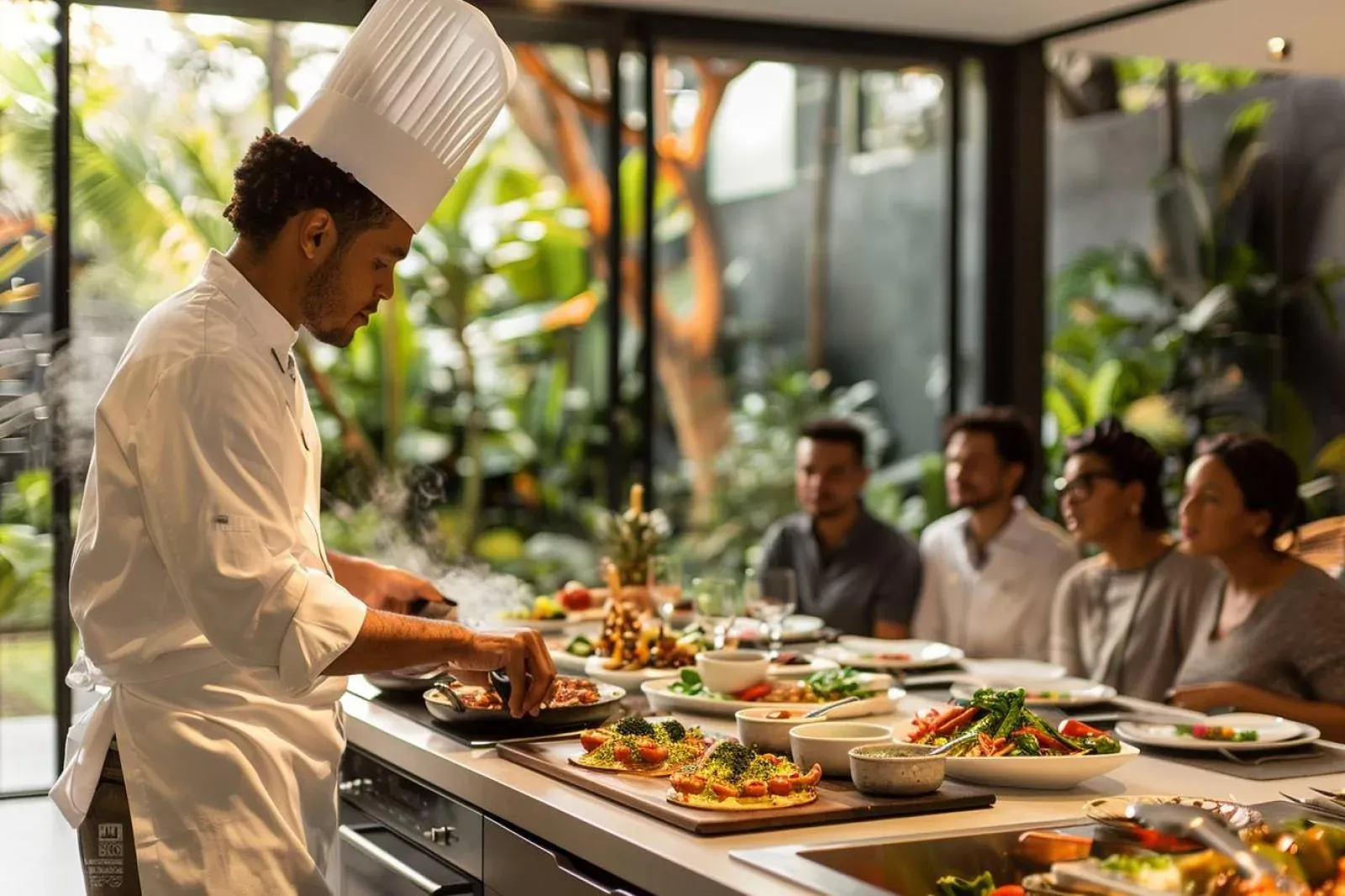 Comment la cuisine moderne promeut-elle le partage?