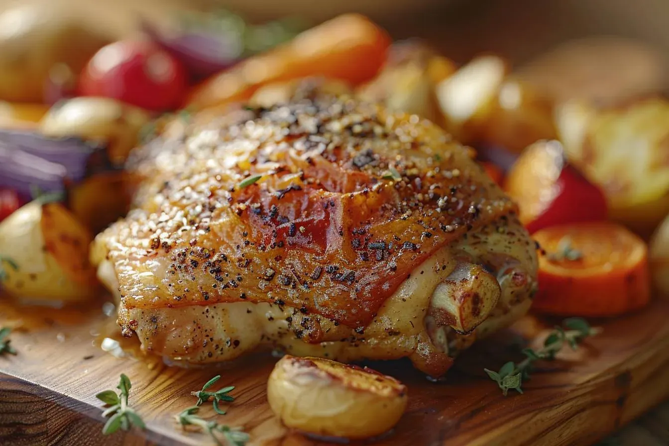 Comment préparer un délicieux haut de cuisse de poulet au four ?