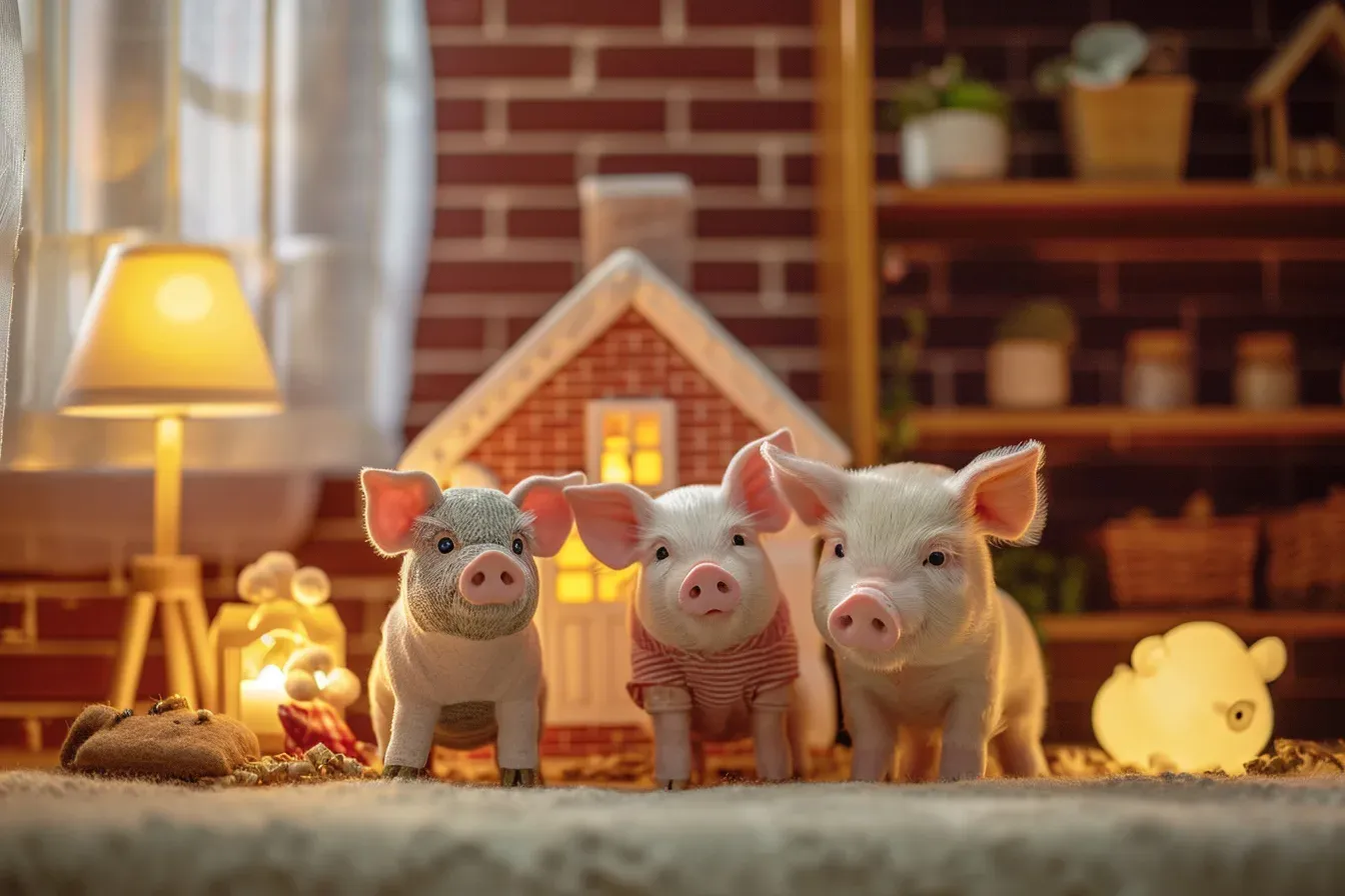 Comment s’appelle les 3 petit cochon