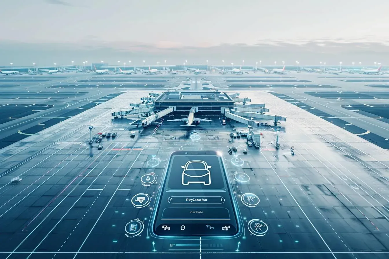 comment savoir si un parking près de l’aéroport est complet?