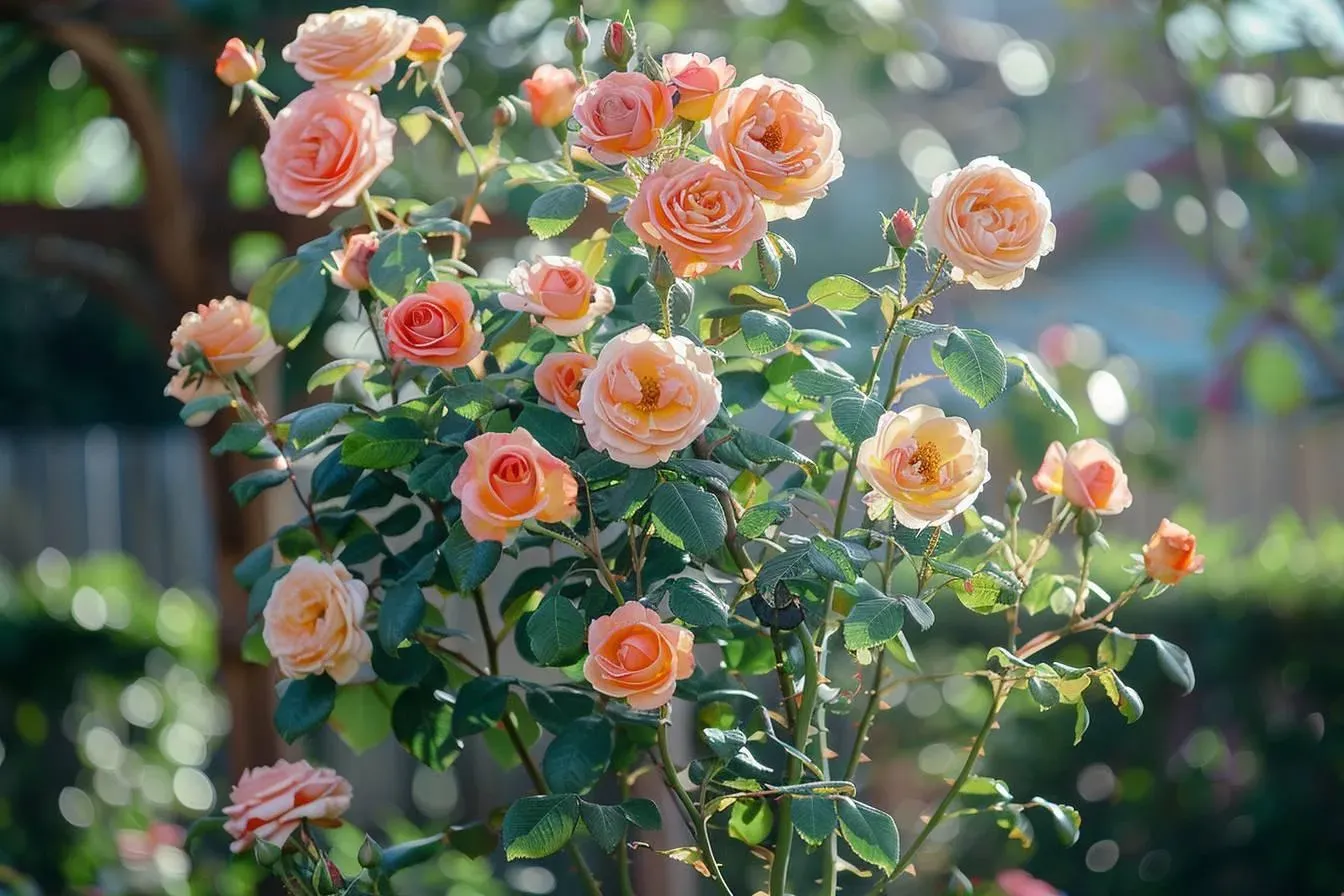 Comment tailler un rosier grimpant pour une floraison éclatante
