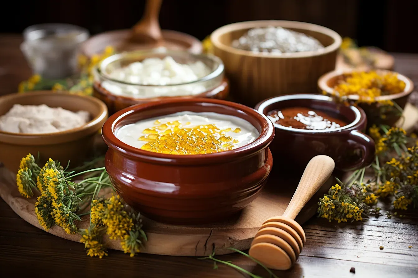 La confection de masques de beauté à partir de produits du terroir