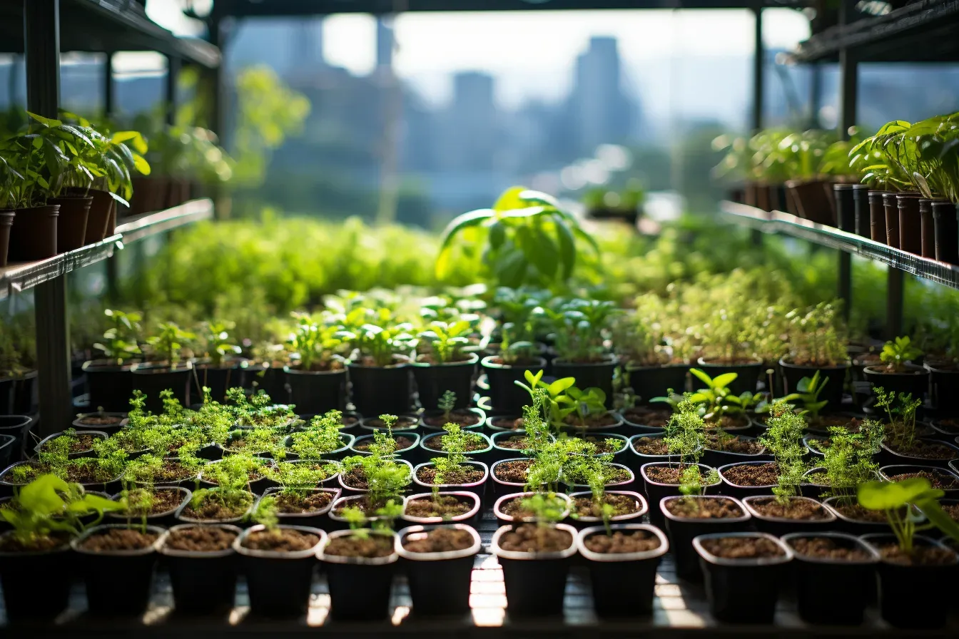 La culture de plantes médicinales dans une serre urbaine