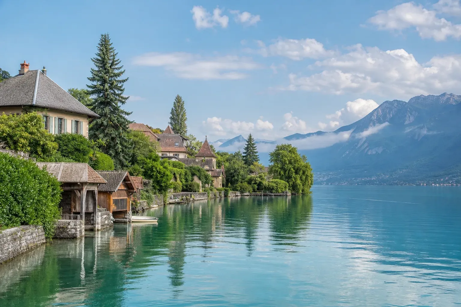 Lac d’Annecy et ses villages : découvrez les villages pittoresques du bord du lac