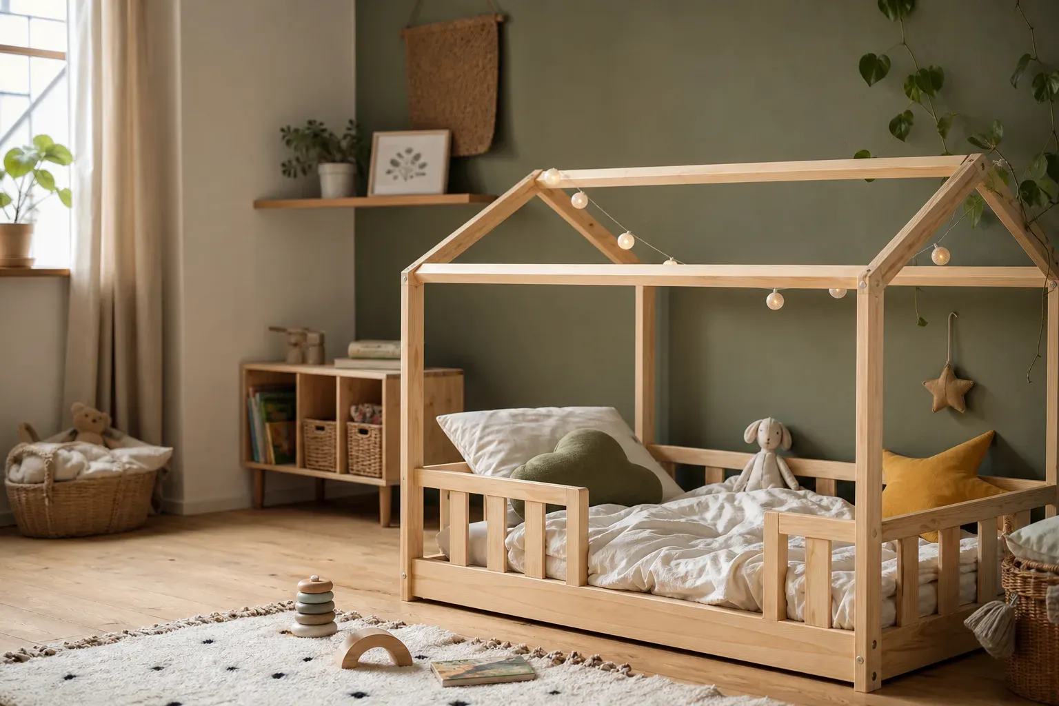 Lit Montessori pour une chambre enfant 0-3 ans : les essentiels à connaître