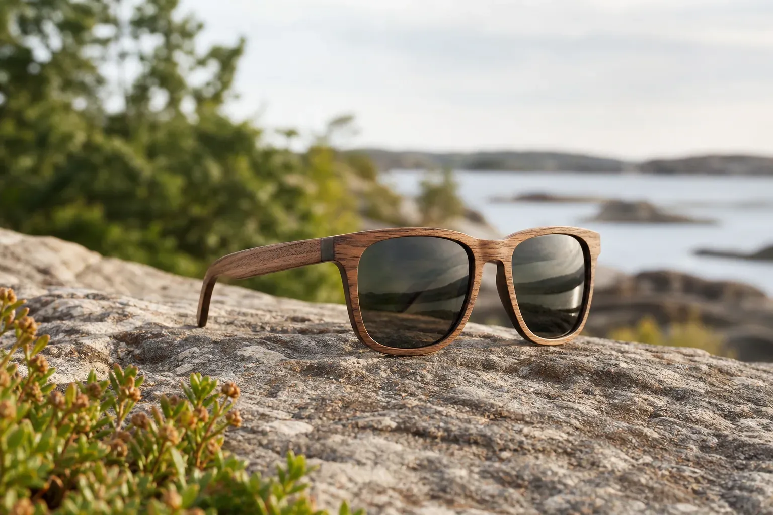 Lunette de soleil en bois design scandinave : simplicité, élégance et fonctionnalité