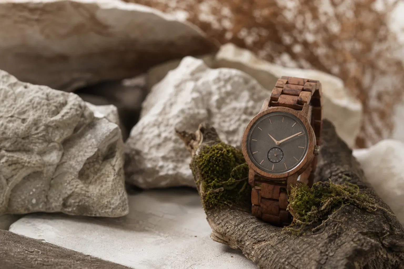 Montre en bois en édition limitée : Pièce rare avec une montre en bois disponible en édition limitée
