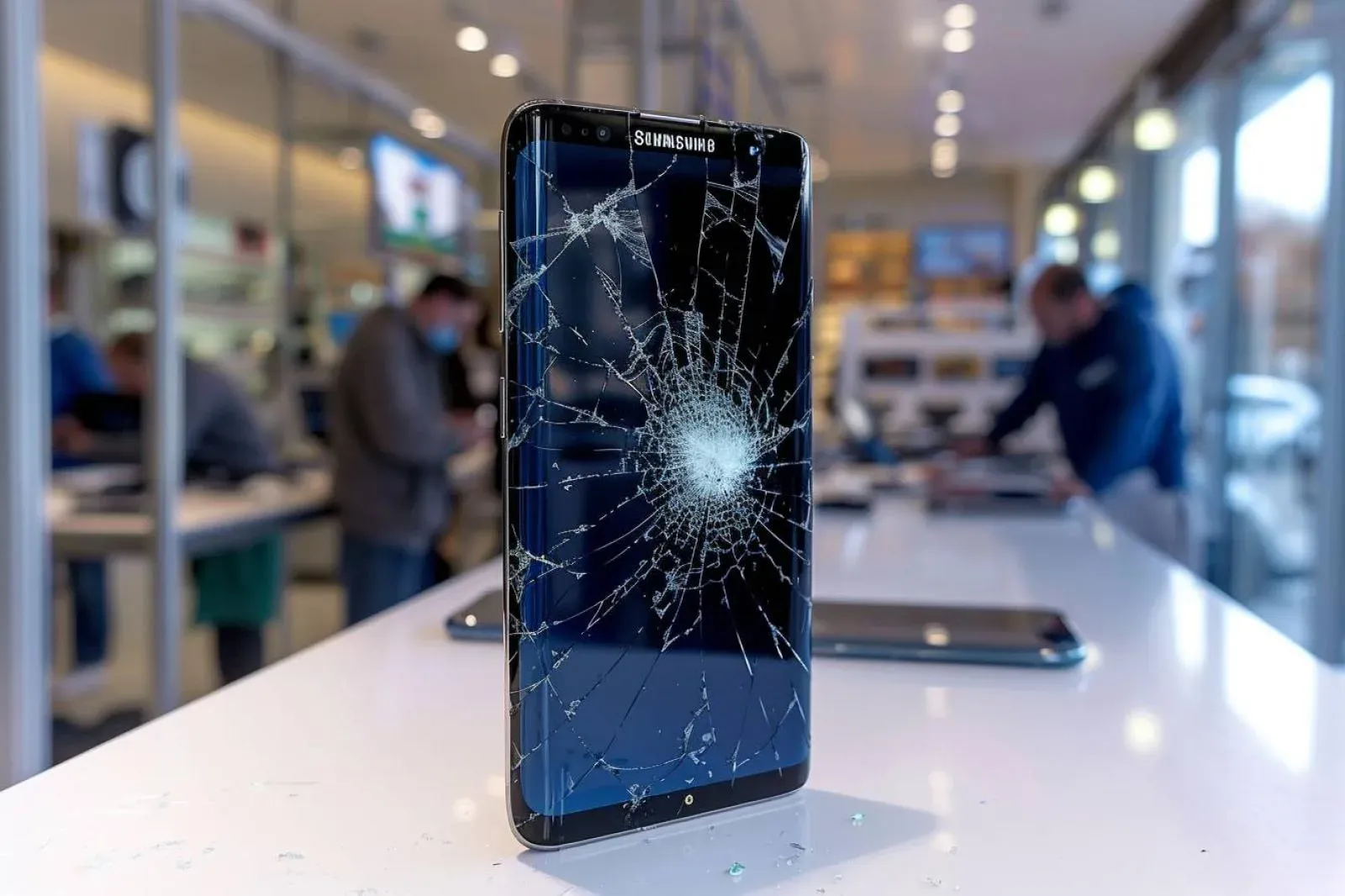 quelles sont les options de réparation pour un Samsung en panne