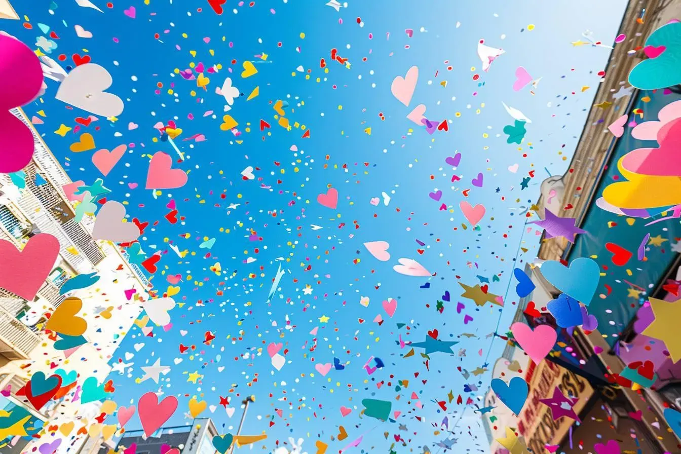 Quels designs de confettis sont tendances en ce moment ?