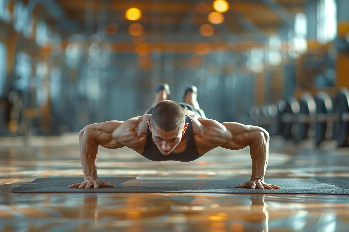 Quels muscles sont sollicités lors des pompes ?