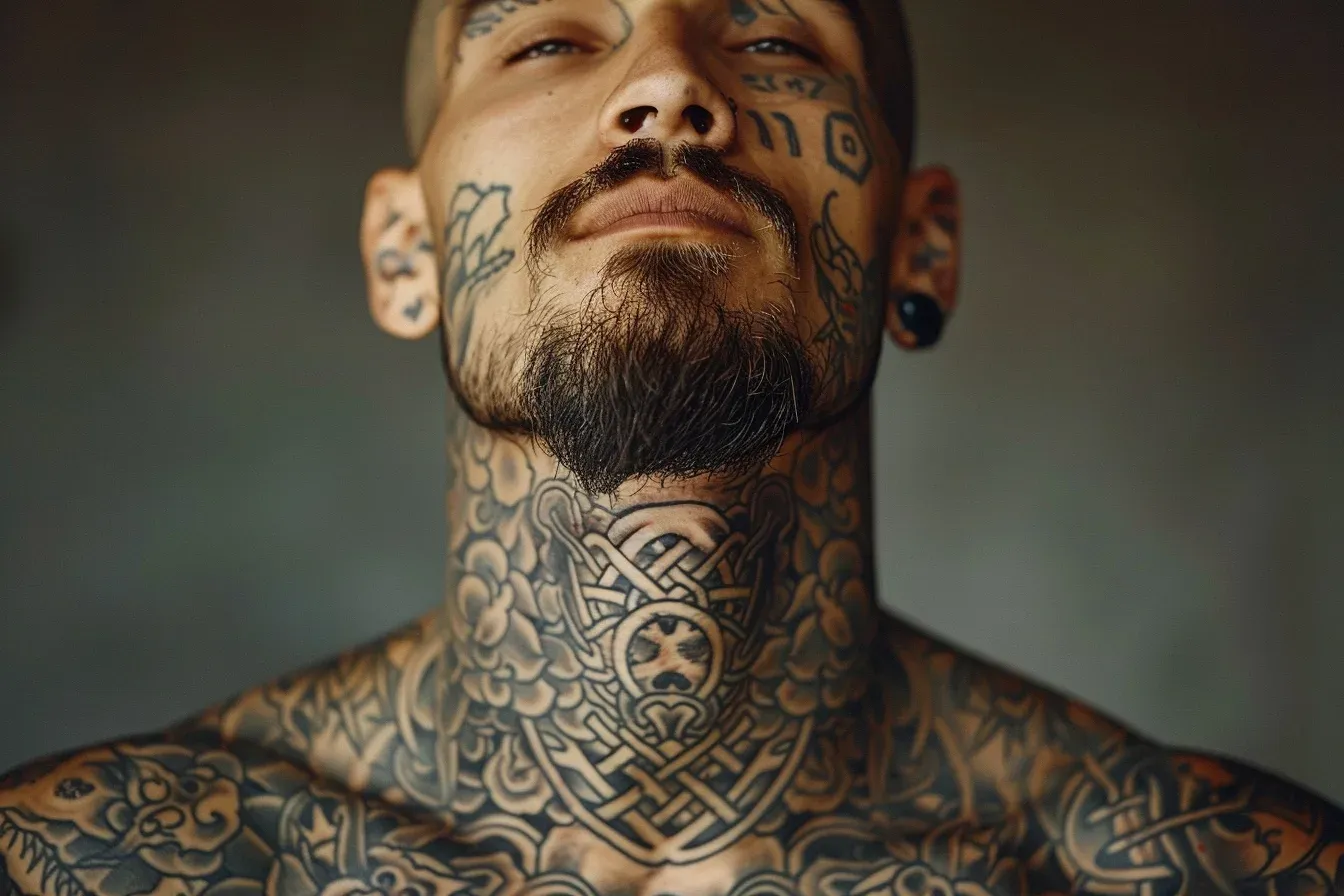 Quels styles de tatouage masculin pour le cou choisir ?