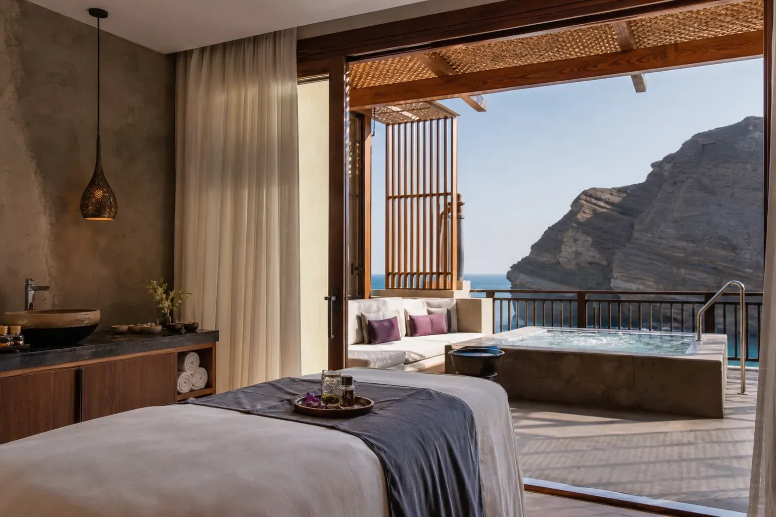Séjour avec spa à Oman : détente absolue dans un cadre somptueux